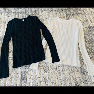BP Long Sleeve Ribbed Tops Bundle